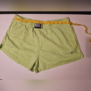 Nike Women's Light Green Athletic Shorts